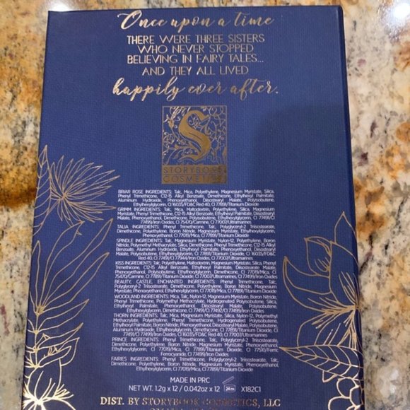 Storybook Cosmetics Briar Rose Eyeshadow Palette - Picture 1 of 4